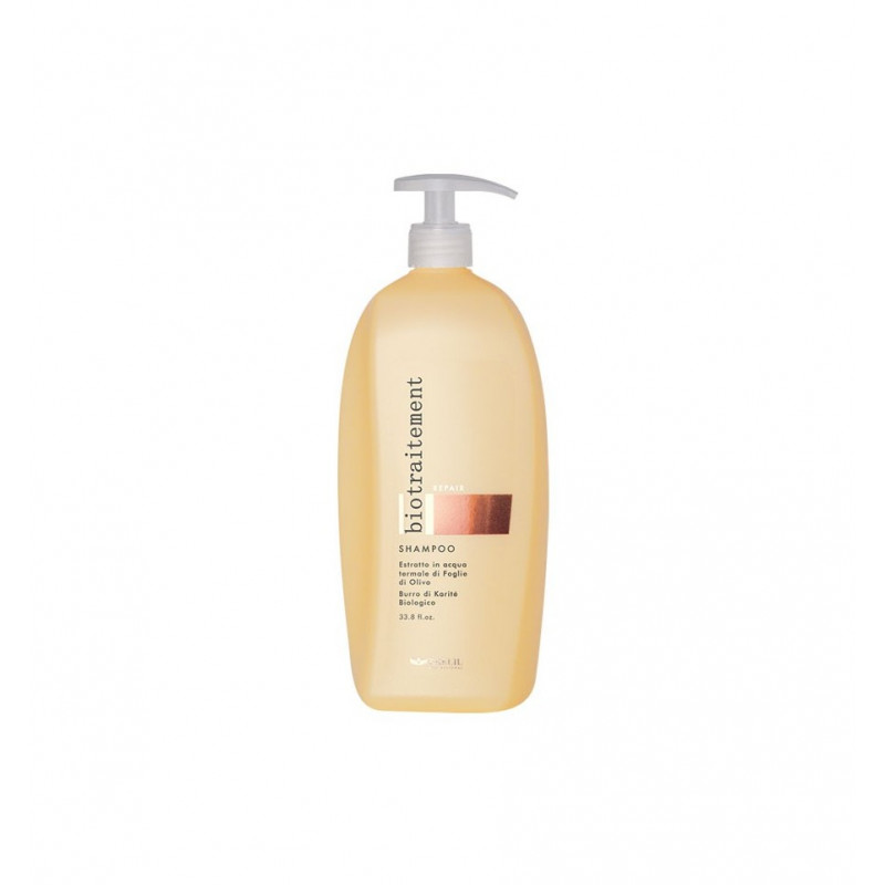 Шампунь для сухого волосся-Brelil Bio Traitement Repair Shampoo 1000ml
